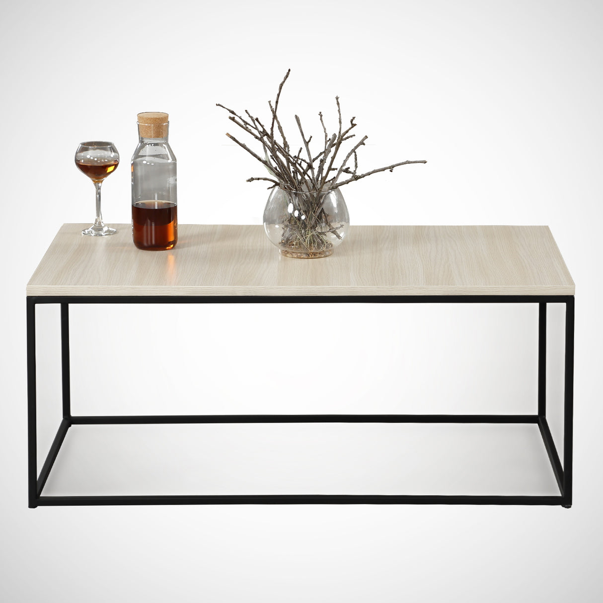 Măsuță de cafea Cosco, Diverse culori, 95x55x43 cm - Stejar | SKU: 801CMY2854 | Măsuță de cafea Cosco, 95x55x43 cm, varianta Stejar, produs pentru amenajarea locuinței, disponibil online în România la CasaMob