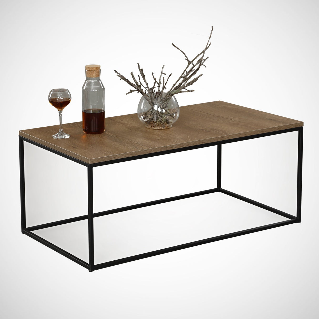 Măsuță de cafea Cosco, Diverse culori, 95x55x43 cm - Caucasian oak | SKU: 801CMY2855 | Măsuță de cafea Cosco, 95x55x43 cm, varianta Caucasian oak, produs pentru amenajarea locuinței, disponibil online în România la CasaMob