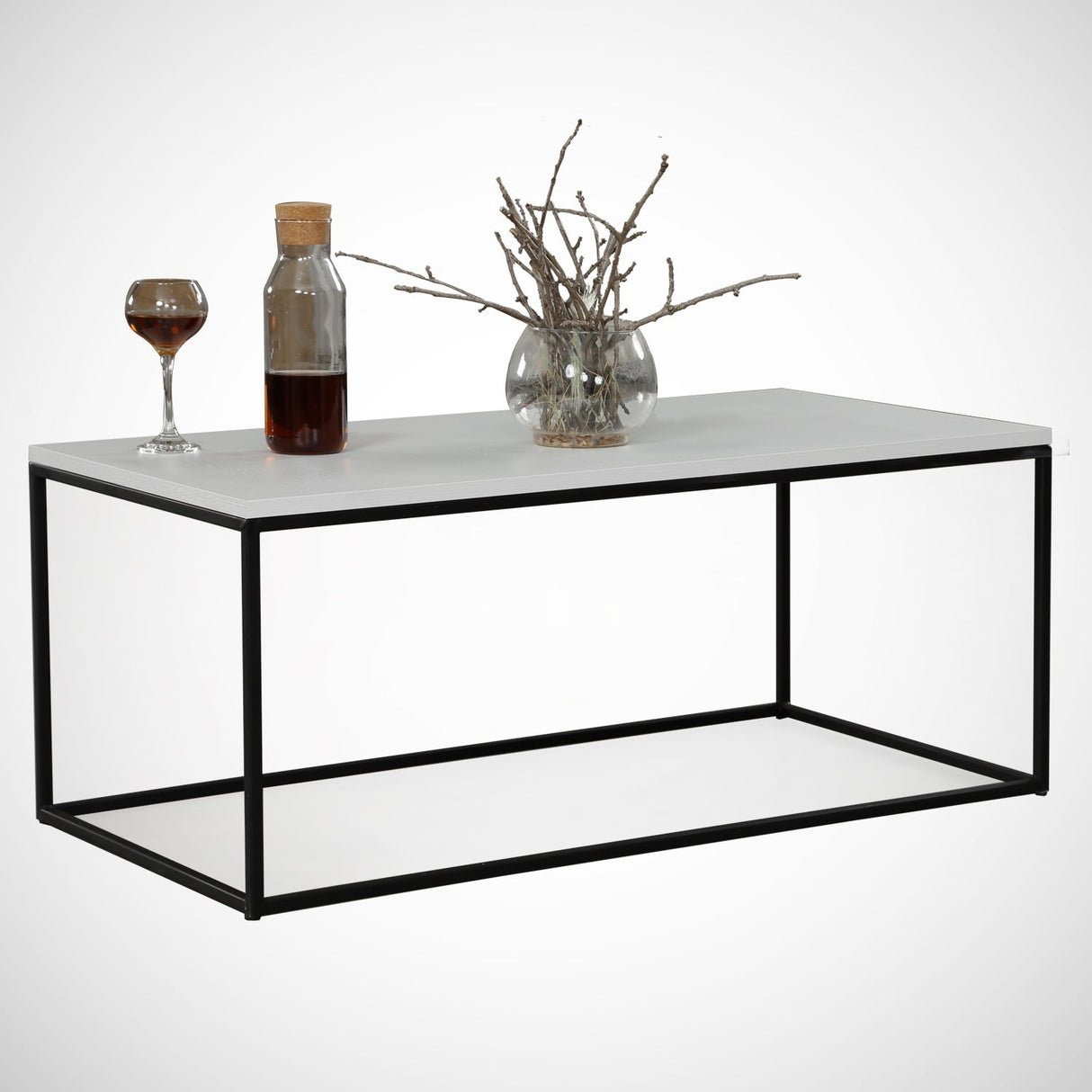 Măsuță de cafea Cosco, Diverse culori, 95x55x43 cm - Alb | SKU: 801CMY2857 | Măsuță de cafea Cosco, 95x55x43 cm, varianta Alb, produs pentru amenajarea locuinței, disponibil online în România la CasaMob