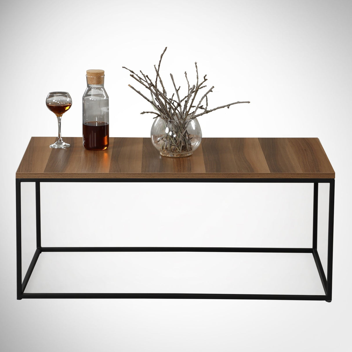 Măsuță de cafea Cosco, Diverse culori, 95x55x43 cm - Nuc | SKU: 801CMY2858 | Măsuță de cafea Cosco, 95x55x43 cm, varianta Nuc, produs pentru amenajarea locuinței, disponibil online în România la CasaMob