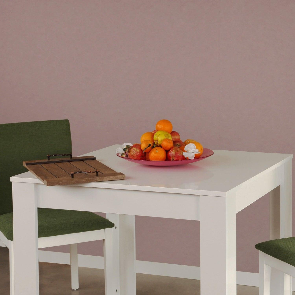 Masa Dining Bucatarie Single 90 (diverse dimensiuni) - Alb, SKU 801CMY2901