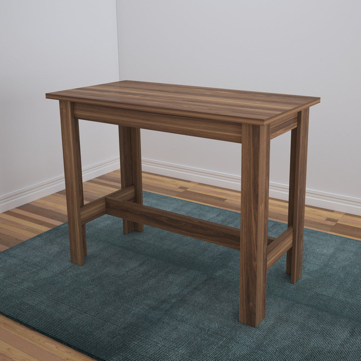 Masă dining Barra, Diverse culori, 120x60x93 cm - Nuc | SKU: 801CMY2941 | Masă dining Barra, 120x60x93 cm, varianta Nuc, produs pentru amenajarea locuinței, disponibil online în România la CasaMob
