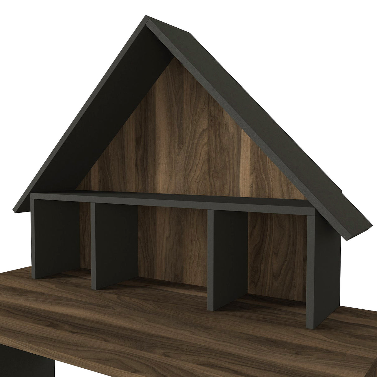 Birou Denver, Antracit, 120x60x74 cm