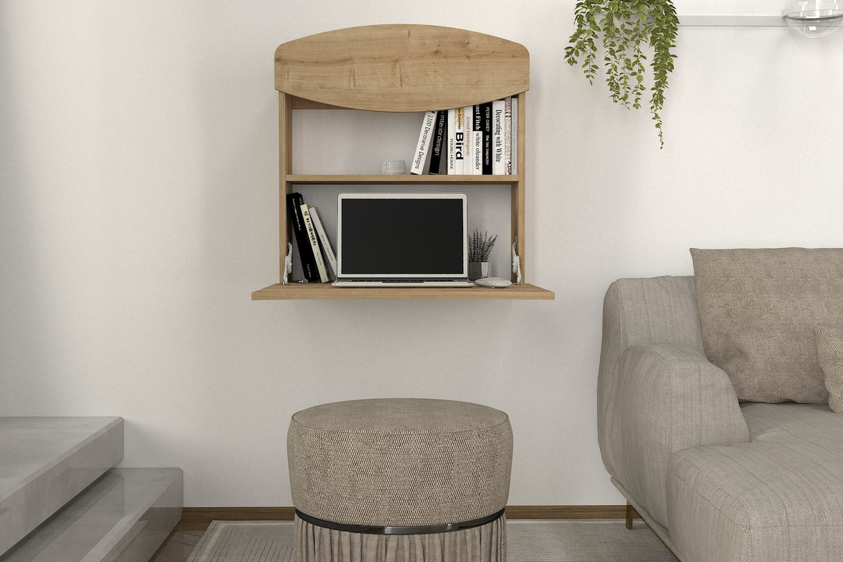 Birou Indy, Stejar, 72x50x75 cm
