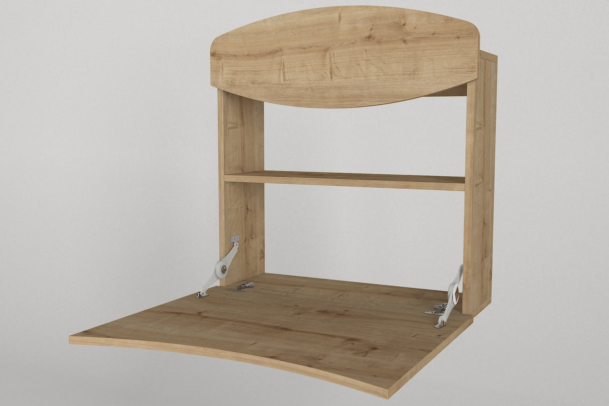Birou Indy, Stejar, 72x50x75 cm