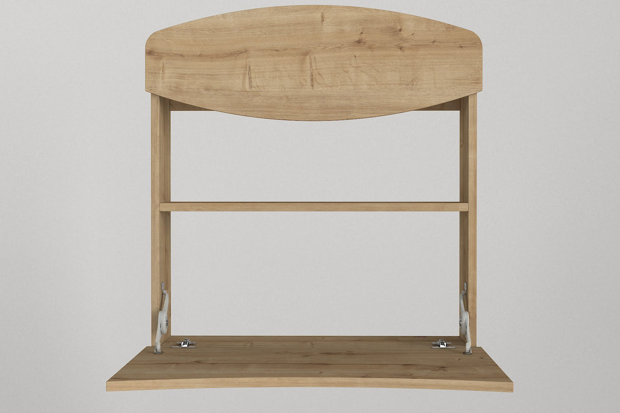 Birou Indy, Stejar, 72x50x75 cm
