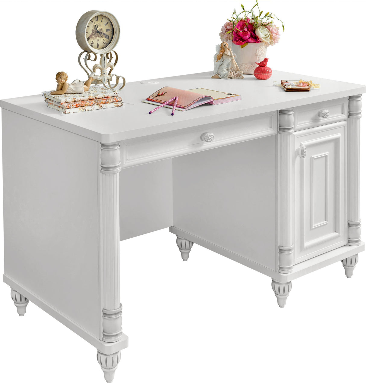 Birou Romantic, Multicolor, 117x61x75 cm
