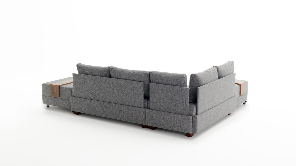 Canapea extensibilă de colț Fly, 1 piesă, Stânga, Diverse culori, 210x280x70 cm - Gri deschis | SKU: 825BLC1006 | Canapea extensibilă de colț Fly, 1 piesă, Stânga, 210x280x70 cm, varianta Gri deschis, produs pentru amenajarea locuinței, disponibil online în România la CasaMob