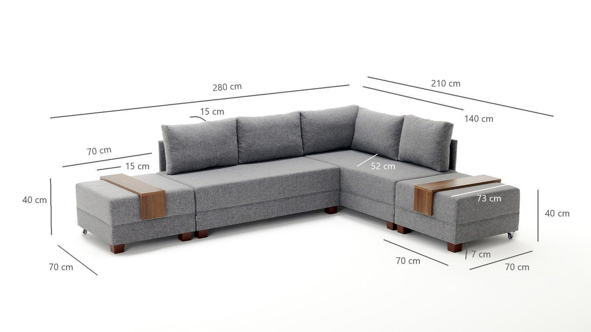 Canapea extensibilă de colț Fly, 1 piesă, Dreapta, Diverse culori, 210x280x70 cm - Bordo | SKU: 825BLC1007 | Canapea extensibilă de colț Fly, 1 piesă, Dreapta, 210x280x70 cm, varianta Bordo, produs pentru amenajarea locuinței, disponibil online în România la CasaMob