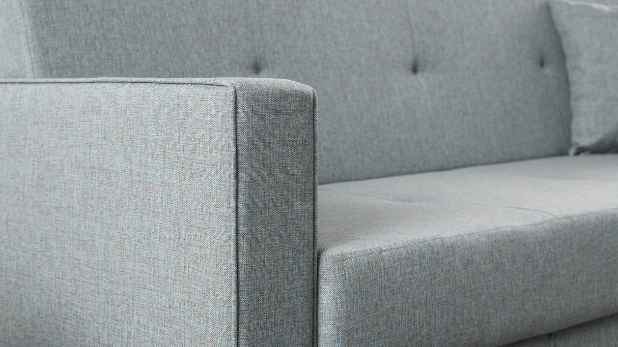 Canapea extensibilă Dublin, 3 locuri, Diverse culori, 214x75x90 cm - Albastru | SKU: 825BLC1171 | Canapea extensibilă Dublin, 3 locuri, 214x75x90 cm, varianta Albastru, produs pentru amenajarea locuinței, disponibil online în România la CasaMob