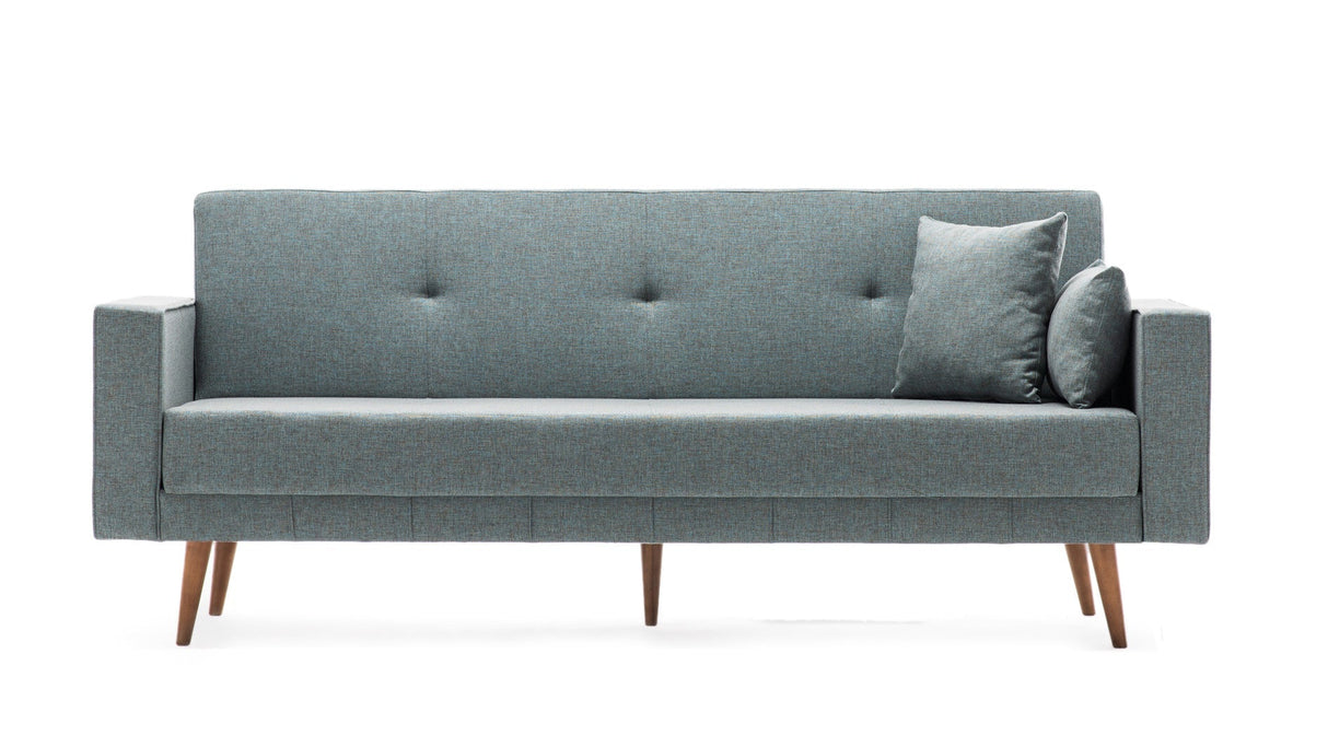 Canapea extensibilă Dublin, 3 locuri, Diverse culori, 214x75x90 cm - Albastru | SKU: 825BLC1171 | Canapea extensibilă Dublin, 3 locuri, 214x75x90 cm, varianta Albastru, produs pentru amenajarea locuinței, disponibil online în România la CasaMob