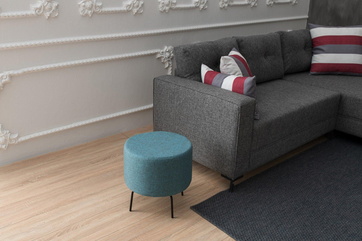 Taburet Octo, Diverse culori, 40x40x40 cm - Bordo | SKU: 825BLC1273 | Taburet Octo, 40x40x40 cm, varianta Bordo, produs pentru amenajarea locuinței, disponibil online în România la CasaMob