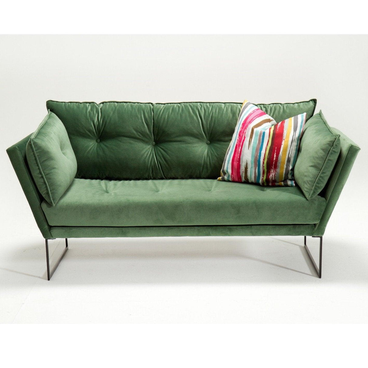 Canapea fixă Relax, Diverse culori, Diverse configurații, Diverse dimensiuni - Verde - 175x88x80 cm - 2 locuri | SKU: 825BLC1331 | Canapea fixă Relax, varianta Verde - 175x88x80 cm - 2 locuri, produs pentru amenajarea locuinței, disponibil online în România la CasaMob