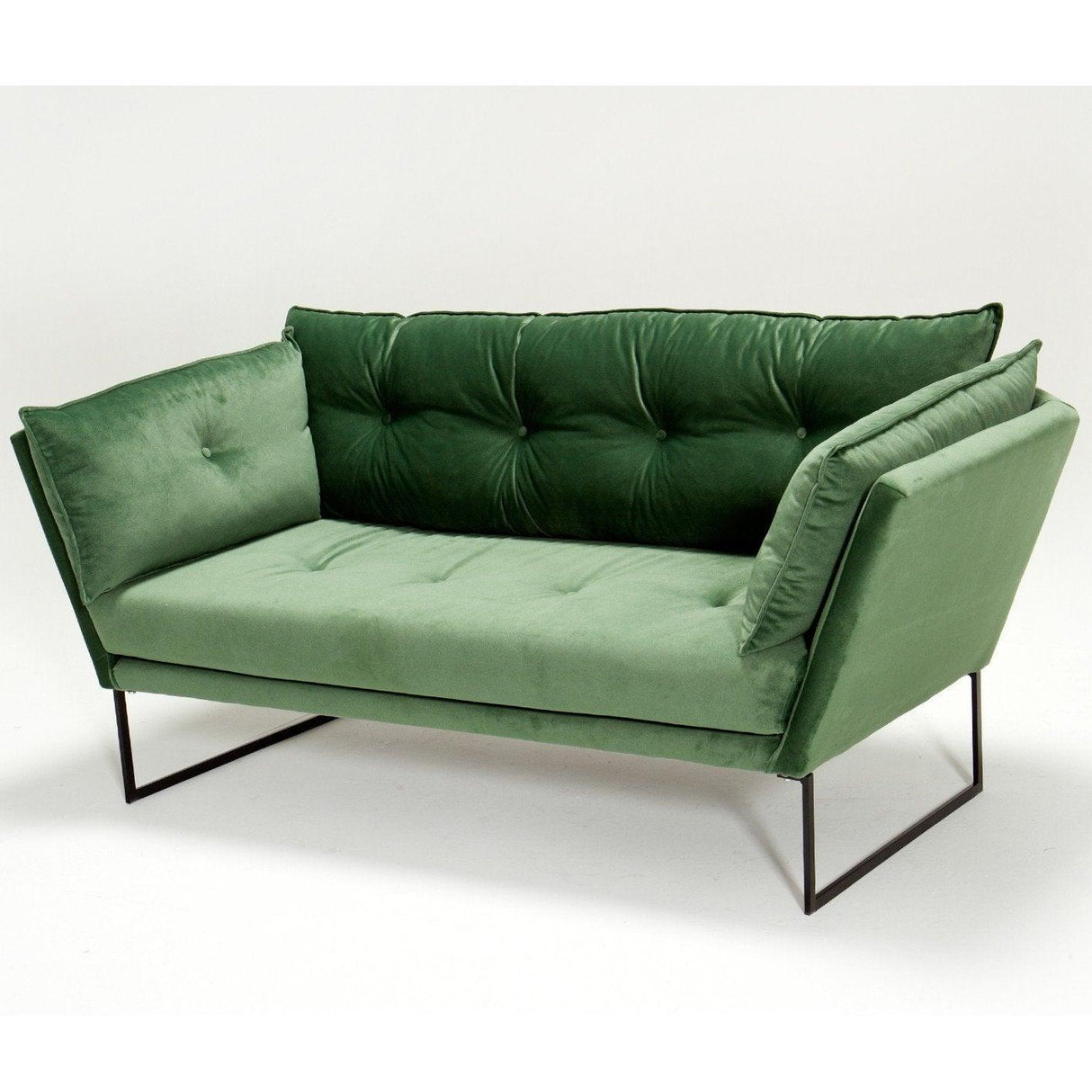 Canapea fixă Relax, Diverse culori, Diverse configurații, Diverse dimensiuni - Verde - 175x88x80 cm - 2 locuri | SKU: 825BLC1331 | Canapea fixă Relax, varianta Verde - 175x88x80 cm - 2 locuri, produs pentru amenajarea locuinței, disponibil online în România la CasaMob