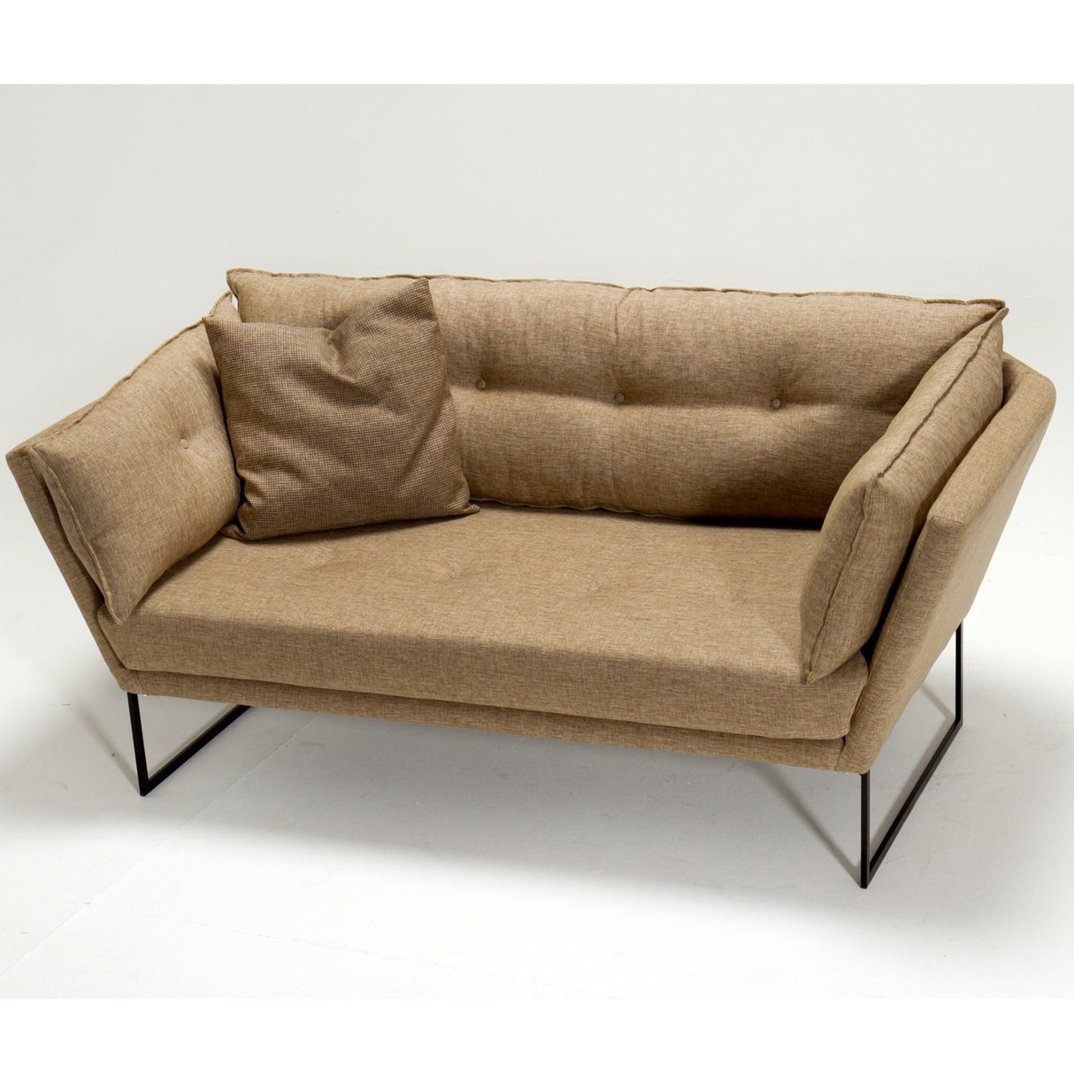 Canapea fixă 2 locuri Relax - Cotton, Diverse culori, 175x88x80 cm - Maro deschis | SKU: 825BLC1332 | Canapea fixă 2 locuri Relax - Cotton, 175x88x80 cm, varianta Maro deschis, produs pentru amenajarea locuinței, disponibil online în România la CasaMob