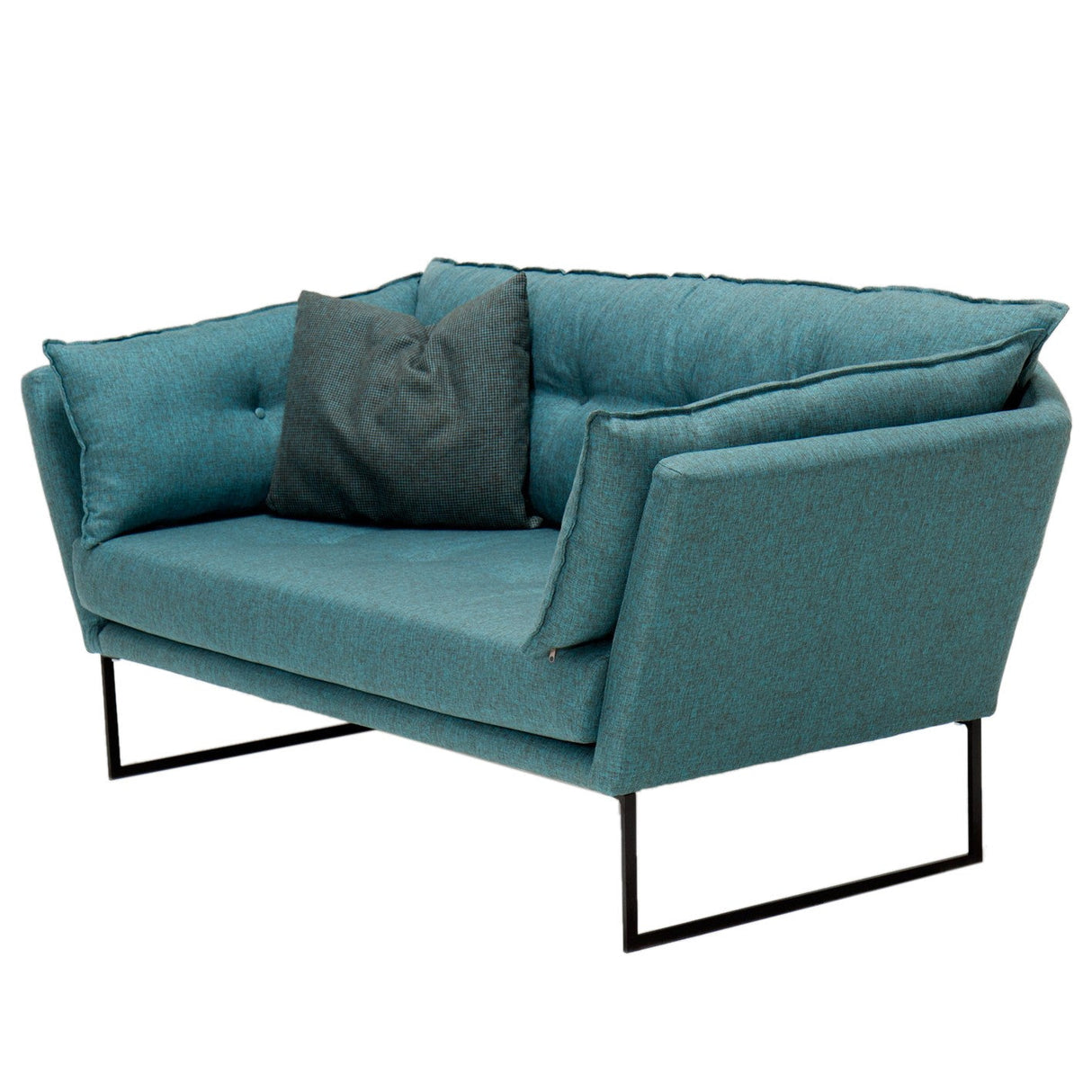 Canapea fixă 2 locuri Relax - Cotton, Diverse culori, 175x88x80 cm - Albastru deschis | SKU: 825BLC1333 | Canapea fixă 2 locuri Relax - Cotton, 175x88x80 cm, varianta Albastru deschis, produs pentru amenajarea locuinței, disponibil online în România la CasaMob