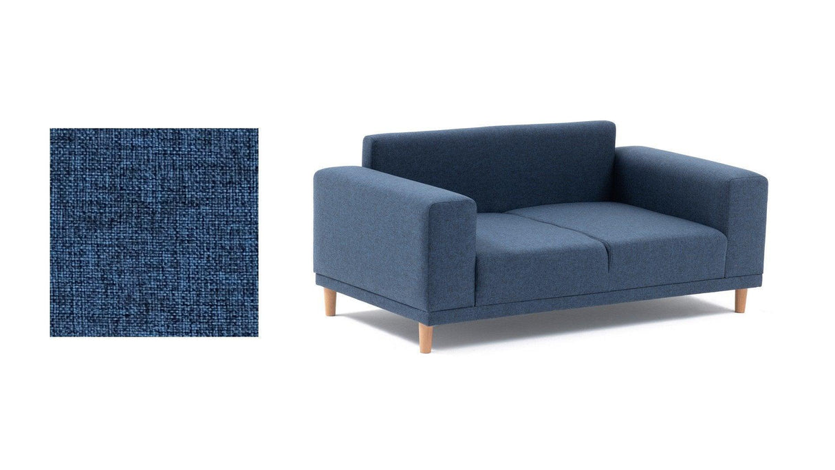 Canapea fixă Franz, Diverse culori, Diverse configurații, Diverse dimensiuni - Albastru închis - 162x82x87 cm - 2 locuri | SKU: 825BLC1398 | Canapea fixă Franz, varianta Albastru închis - 162x82x87 cm - 2 locuri, produs pentru amenajarea locuinței, disponibil online în România la CasaMob