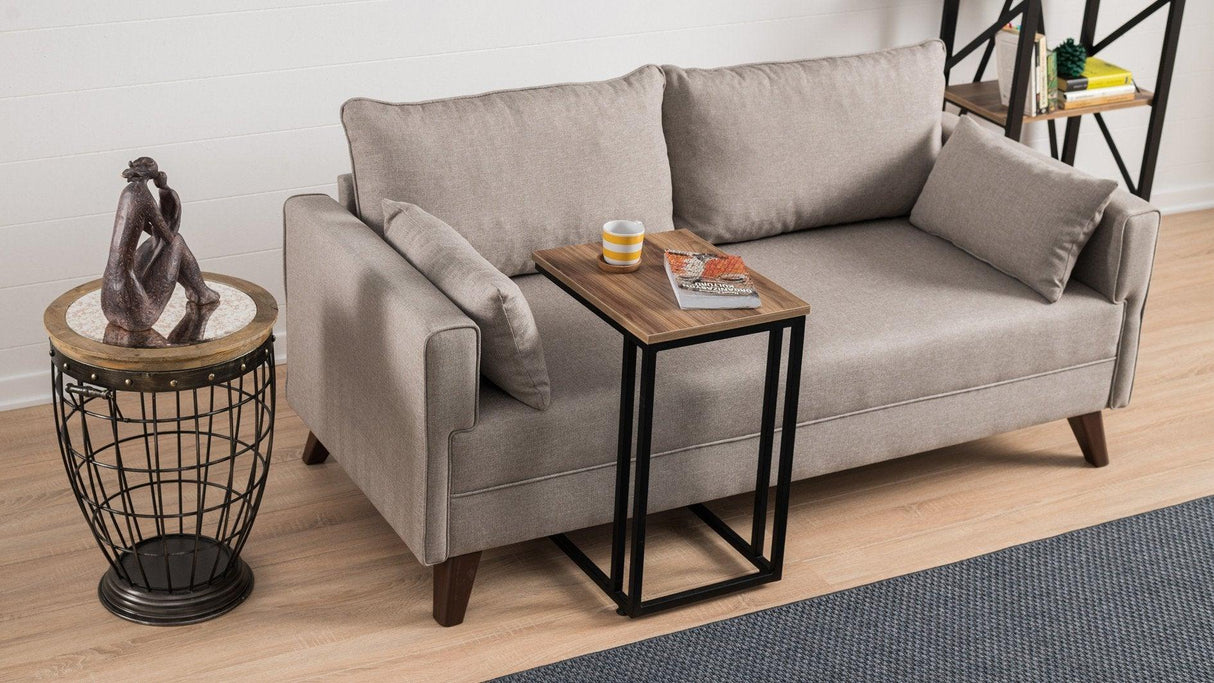 Canapea fixă 2 locuri Bella For 2 Pr, Diverse culori, 177x81x85 cm - Crem | SKU: 825BLC1507 | Canapea fixă 2 locuri Bella For 2 Pr, 177x81x85 cm, varianta Crem, produs pentru amenajarea locuinței, disponibil online în România la CasaMob