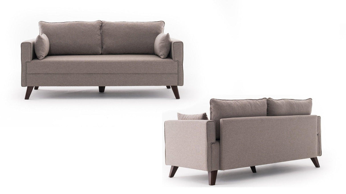 Canapea fixă 2 locuri Bella For 2 Pr, Diverse culori, 177x81x85 cm - Crem | SKU: 825BLC1507 | Canapea fixă 2 locuri Bella For 2 Pr, 177x81x85 cm, varianta Crem, produs pentru amenajarea locuinței, disponibil online în România la CasaMob