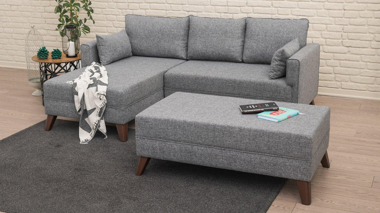 Canapea extensibilă Bella, Colț, Stânga, Diverse culori, 205x140x85 cm - Bordo | SKU: 825BLC1518 | Canapea extensibilă Bella, Colț, Stânga, 205x140x85 cm, varianta Bordo, produs pentru amenajarea locuinței, disponibil online în România la CasaMob