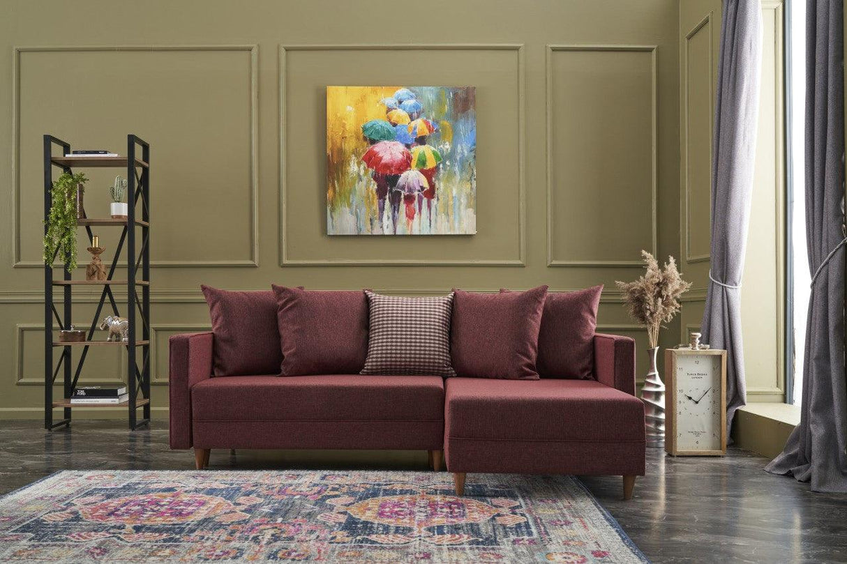 Canapea extensibilă de colț Batss, Dreapta, Diverse culori - Multicolor | SKU: 825BLC1722 | Canapea extensibilă de colț Batss, Dreapta, varianta Multicolor, produs pentru amenajarea locuinței, disponibil online în România la CasaMob