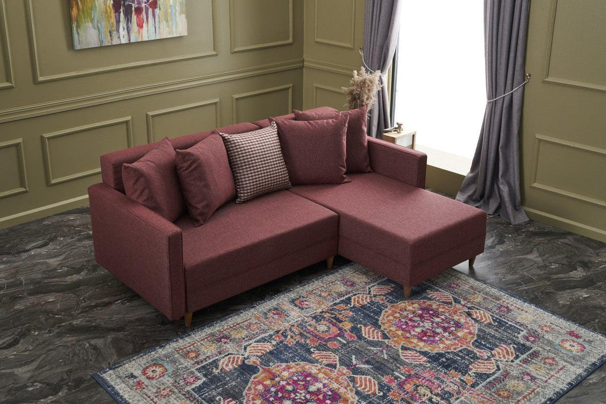 Canapea extensibilă de colț Batss, Dreapta, Diverse culori - Multicolor | SKU: 825BLC1722 | Canapea extensibilă de colț Batss, Dreapta, varianta Multicolor, produs pentru amenajarea locuinței, disponibil online în România la CasaMob