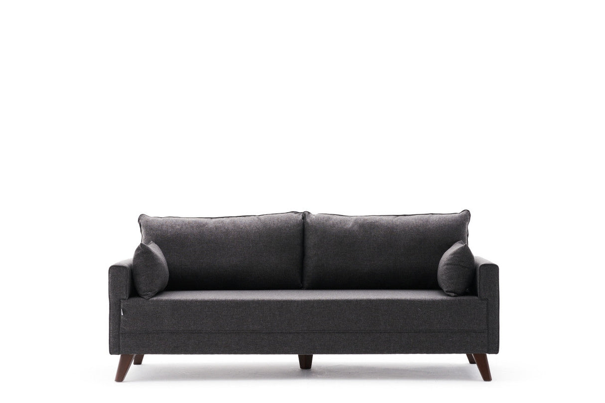 Canapea fixă 3 locuri Bella For 3 Pr, Diverse culori, 208x81x85 cm - Antracit | SKU: 825BLC2574 | Canapea fixă 3 locuri Bella For 3 Pr, 208x81x85 cm, varianta Antracit, produs pentru amenajarea locuinței, disponibil online în România la CasaMob