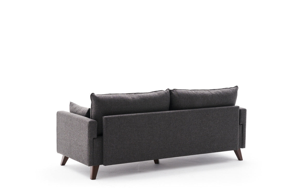 Canapea fixă 3 locuri Bella For 3 Pr, Diverse culori, 208x81x85 cm - Antracit | SKU: 825BLC2574 | Canapea fixă 3 locuri Bella For 3 Pr, 208x81x85 cm, varianta Antracit, produs pentru amenajarea locuinței, disponibil online în România la CasaMob