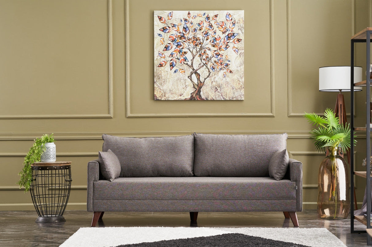Canapea fixă 3 locuri Bella For 3 Pr, Diverse culori, 208x81x85 cm - Maro | SKU: 825BLC2582 | Canapea fixă 3 locuri Bella For 3 Pr, 208x81x85 cm, varianta Maro, produs pentru amenajarea locuinței, disponibil online în România la CasaMob