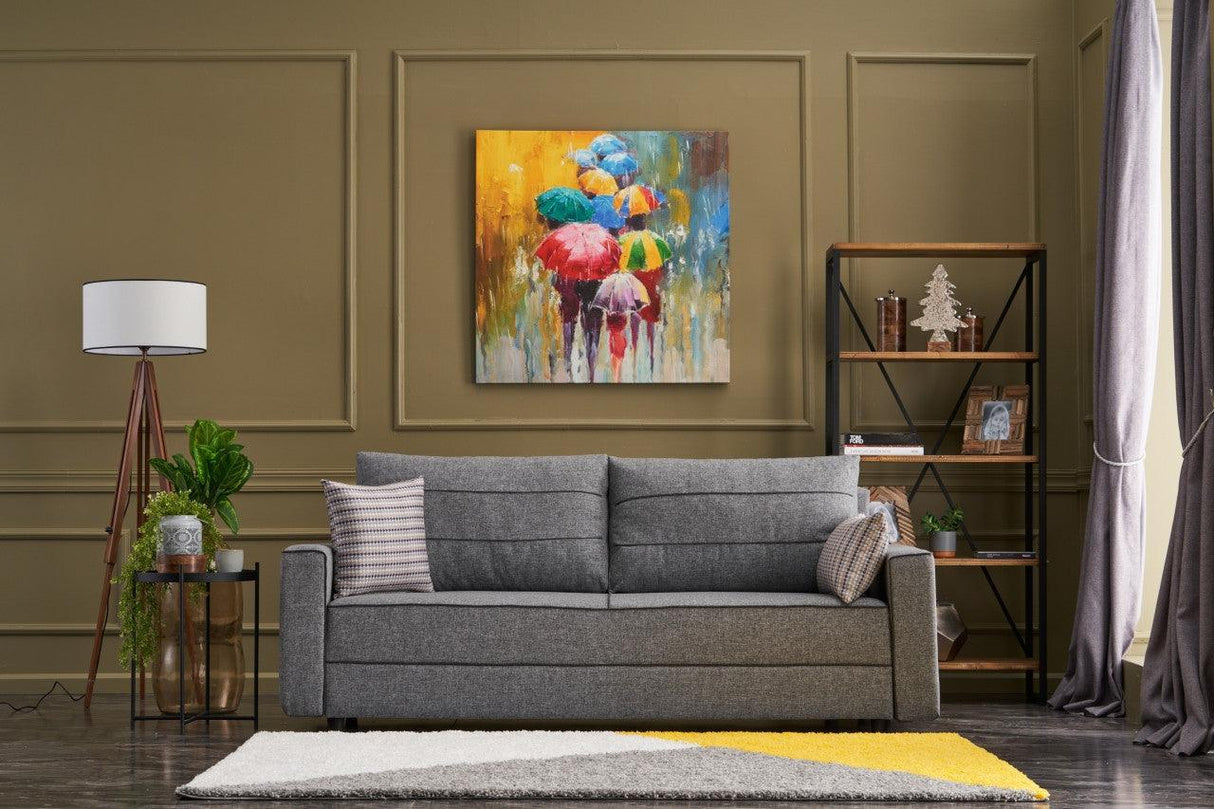 Canapea extensibilă Ece, 3 locuri, Diverse culori, 215x90x88 cm - Crem | SKU: 825BLC2591 | Canapea extensibilă Ece, 3 locuri, 215x90x88 cm, varianta Crem, produs pentru amenajarea locuinței, disponibil online în România la CasaMob