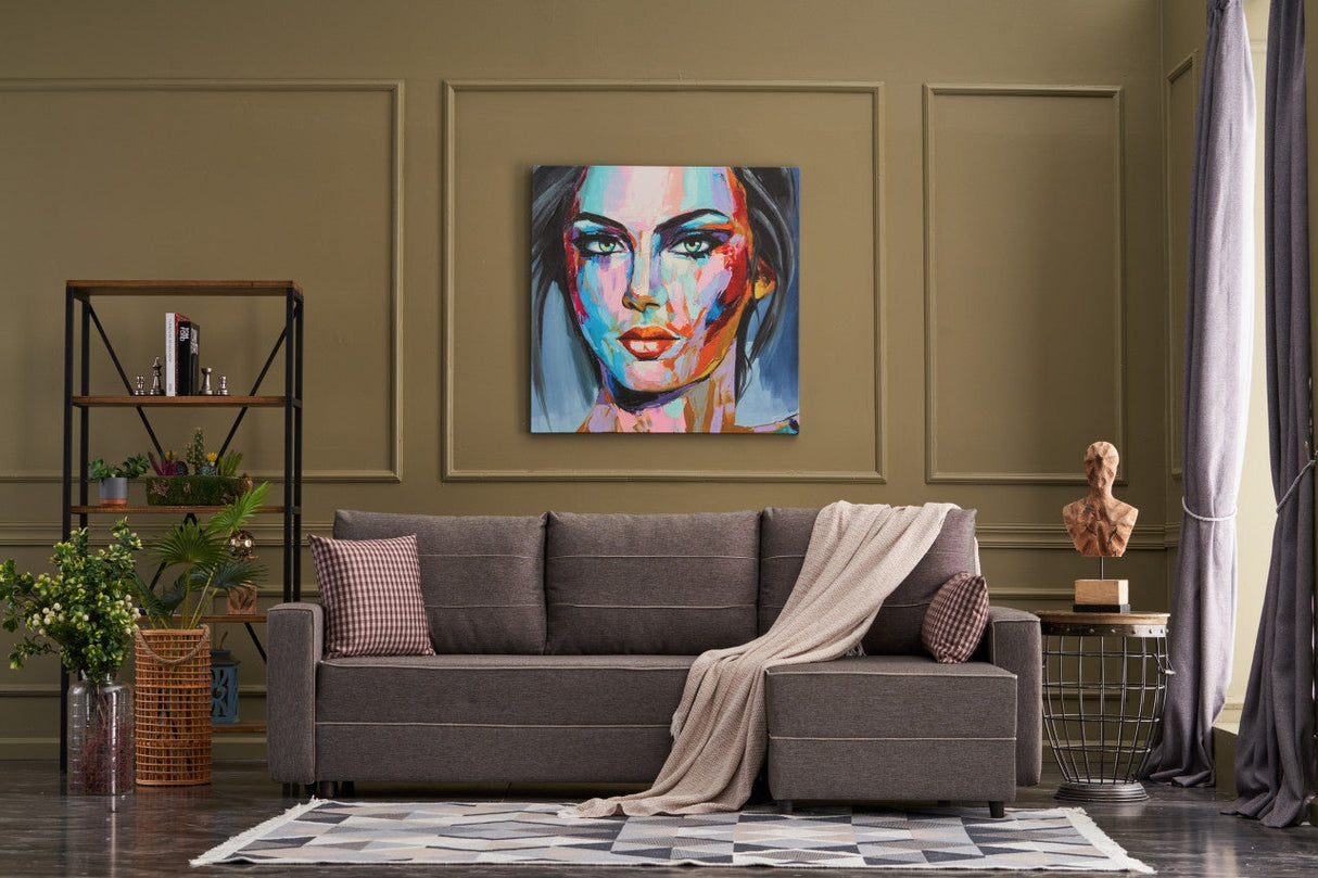 Canapea extensibilă Ece, Colț, Dreapta, Diverse culori, 242x90x88 cm - Maro | SKU: 825BLC2606 | Canapea extensibilă Ece, Colț, Dreapta, 242x90x88 cm, varianta Maro, produs pentru amenajarea locuinței, disponibil online în România la CasaMob