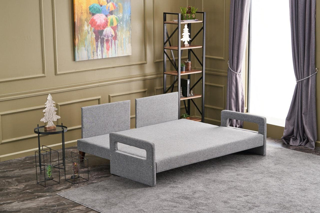 Canapea extensibilă Comfort, 3 piese, Diverse culori, 205x80x80 cm - Crem | SKU: 825BLC2617 | Canapea extensibilă Comfort, 3 piese, 205x80x80 cm, varianta Crem, produs pentru amenajarea locuinței, disponibil online în România la CasaMob