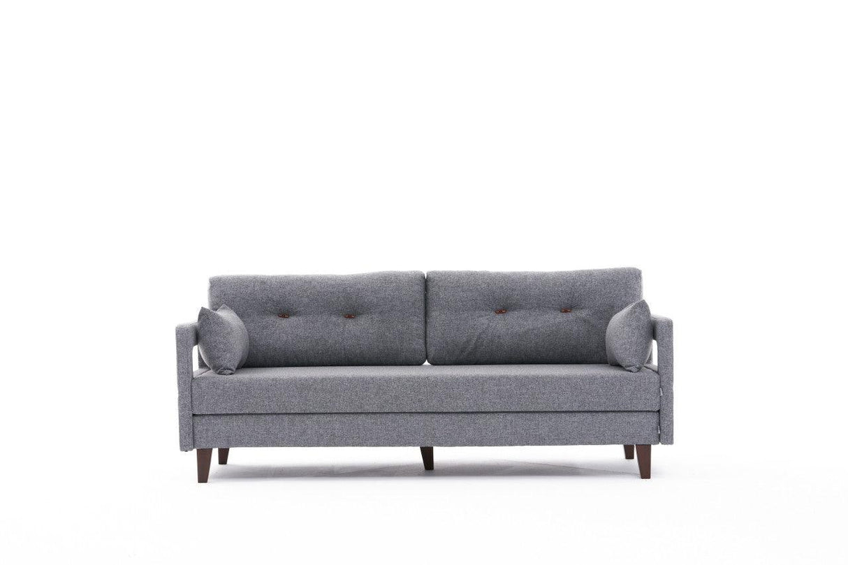 Canapea extensibilă Comfort, 3 piese, Diverse culori, 205x80x80 cm - Crem | SKU: 825BLC2617 | Canapea extensibilă Comfort, 3 piese, 205x80x80 cm, varianta Crem, produs pentru amenajarea locuinței, disponibil online în România la CasaMob