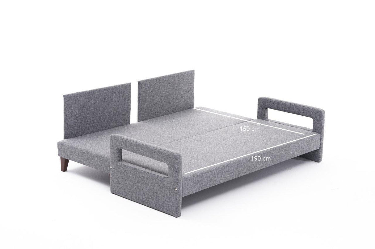 Canapea extensibilă Comfort, 3 piese, Diverse culori, 205x80x80 cm - Crem | SKU: 825BLC2617 | Canapea extensibilă Comfort, 3 piese, 205x80x80 cm, varianta Crem, produs pentru amenajarea locuinței, disponibil online în România la CasaMob