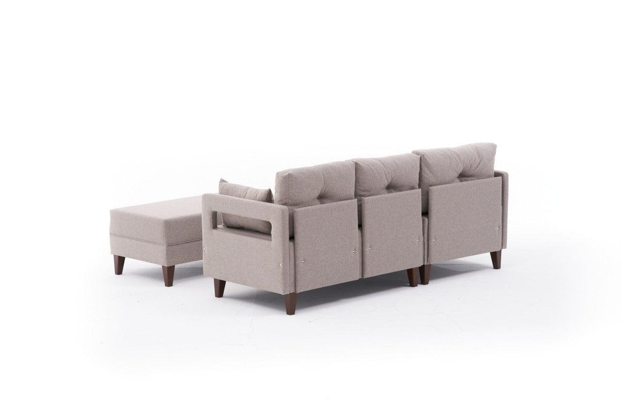 Canapea extensibilă Comfort, Colț, Stânga, Diverse culori, 205x165x80 cm - Antracit | SKU: 825BLC2632 | Canapea extensibilă Comfort, Colț, Stânga, 205x165x80 cm, varianta Antracit, produs pentru amenajarea locuinței, disponibil online în România la CasaMob