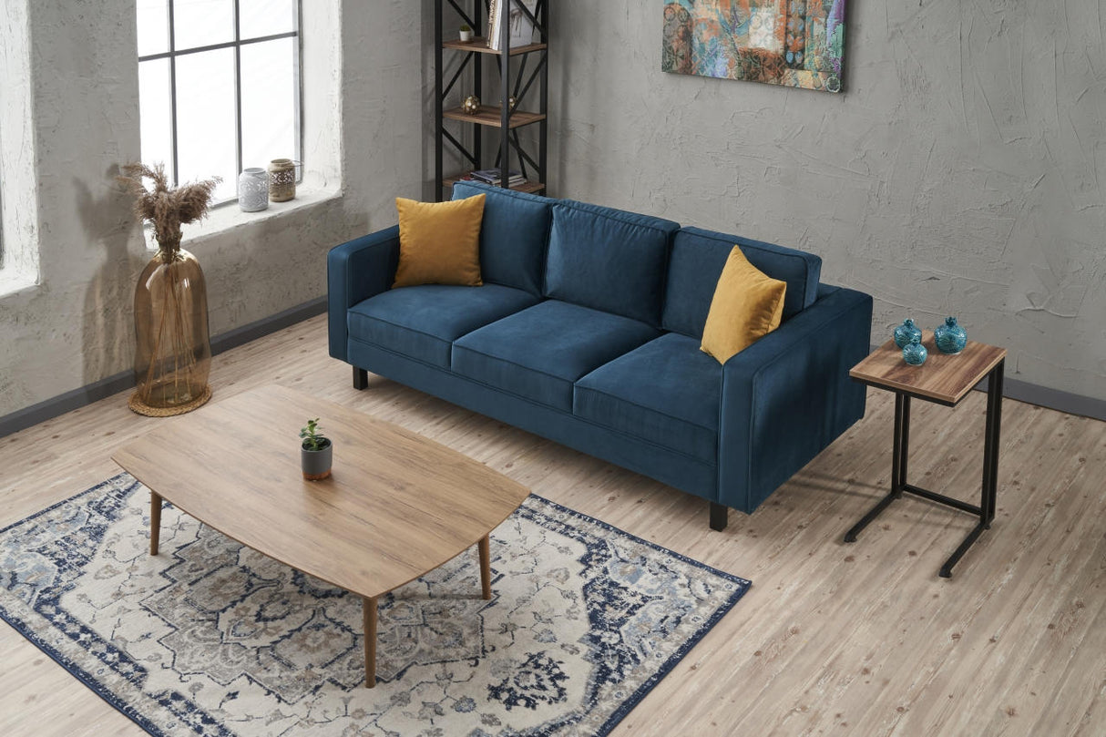 Canapea fixă Kale Velvet, Diverse culori, Diverse configurații, Diverse dimensiuni - Oil green - 222x91x83 cm - 3 locuri | SKU: 825BLC2728 | Canapea fixă Kale Velvet, varianta Oil green - 222x91x83 cm - 3 locuri, produs pentru amenajarea locuinței, disponibil online în România la CasaMob