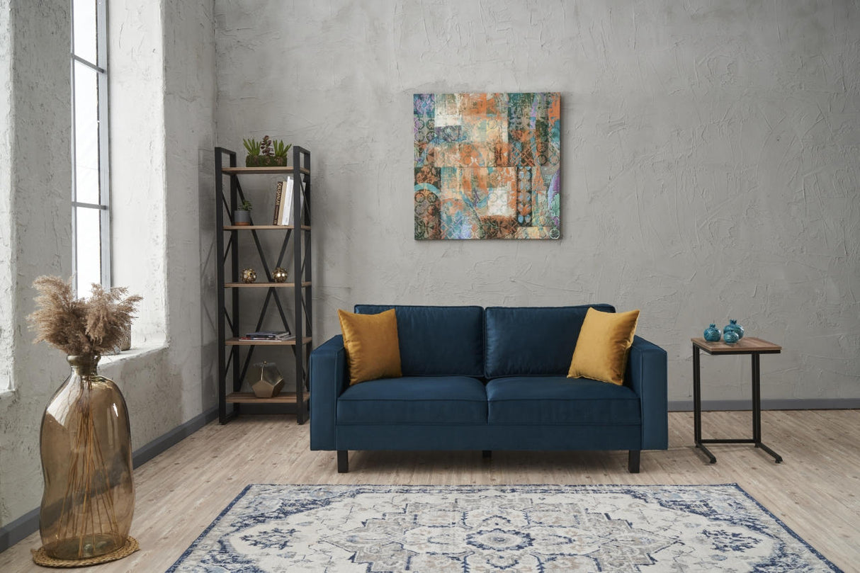 Canapea fixă Kale Velvet, Diverse culori, Diverse configurații, Diverse dimensiuni - Oil green - 180x91x83 cm - 2 locuri | SKU: 825BLC2734 | Canapea fixă Kale Velvet, varianta Oil green - 180x91x83 cm - 2 locuri, produs pentru amenajarea locuinței, disponibil online în România la CasaMob