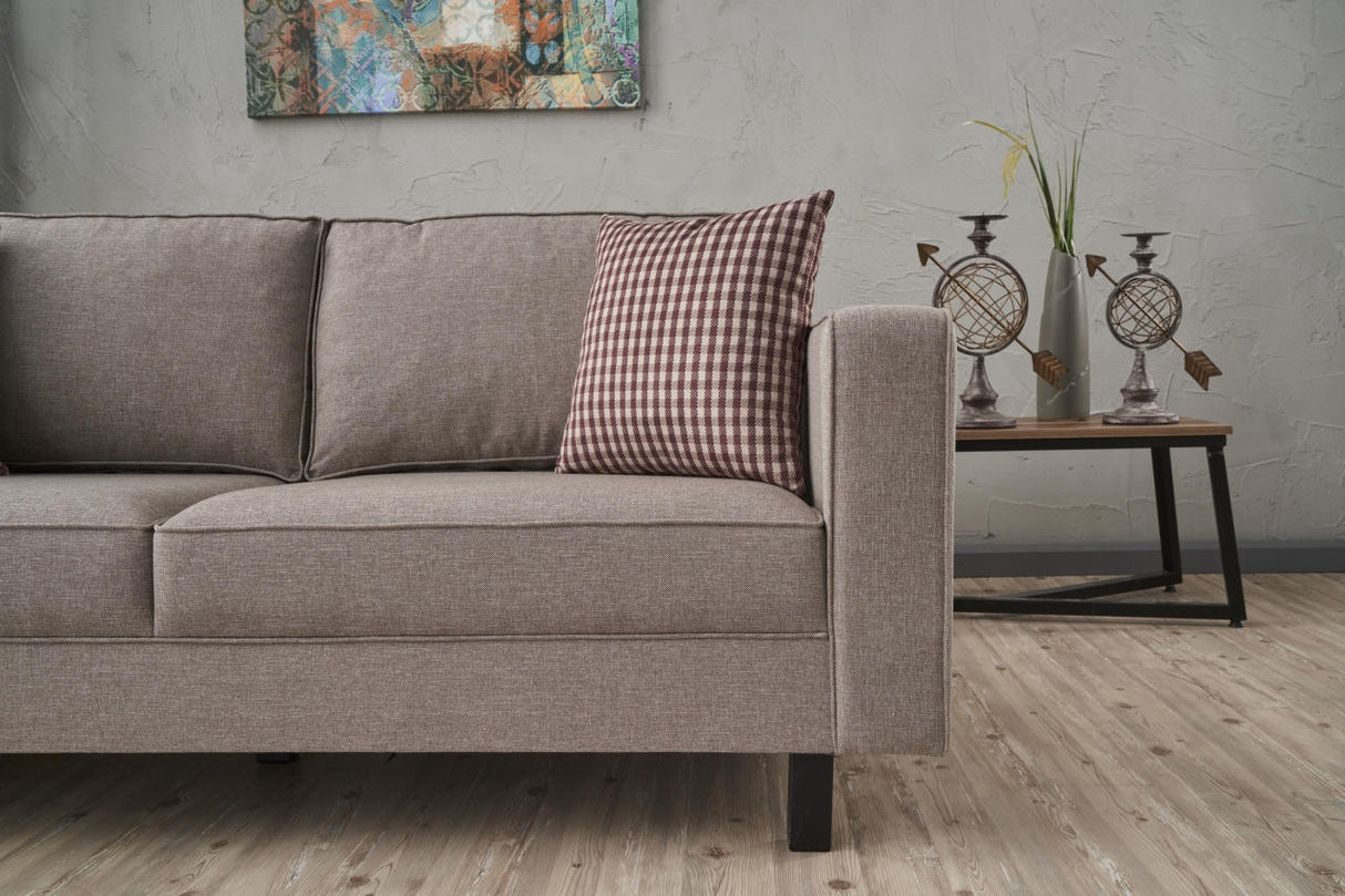 Canapea fixă Kale Linen, Diverse culori, Diverse configurații, Diverse dimensiuni - Crem - 180x91x83 cm - 2 locuri | SKU: 825BLC2736 | Canapea fixă Kale Linen, varianta Crem - 180x91x83 cm - 2 locuri, produs pentru amenajarea locuinței, disponibil online în România la CasaMob