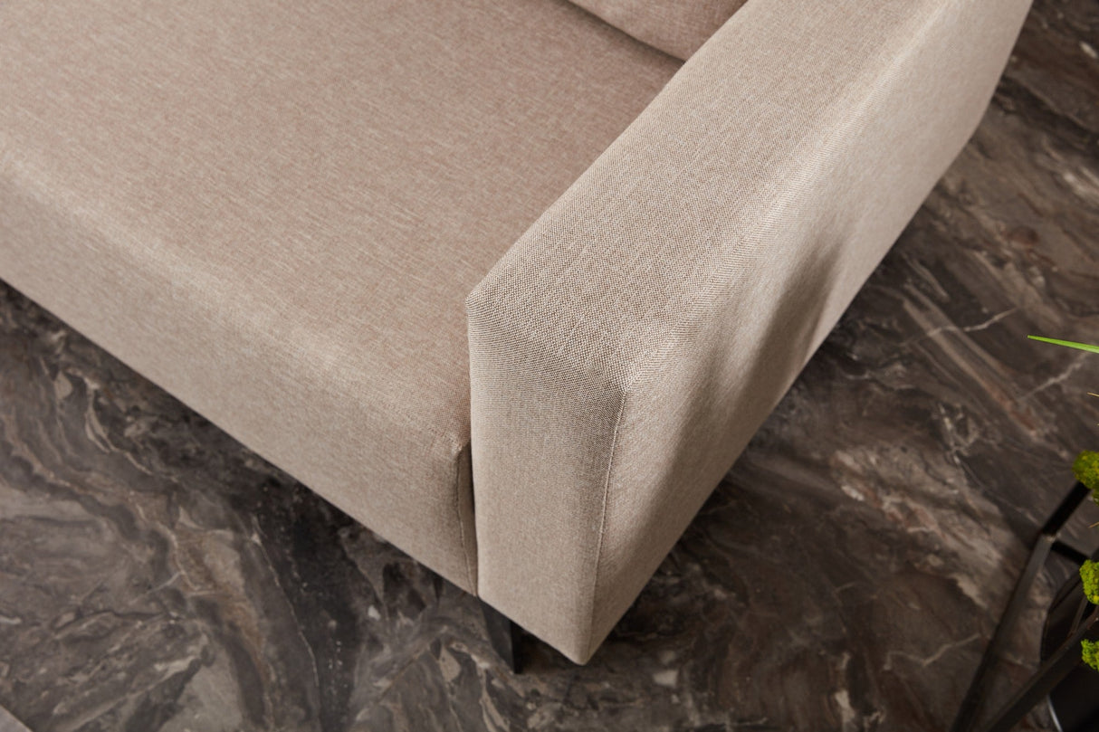 Canapea extensibilă 3 locuri Doga 3-Seat, Diverse culori, 230x90x74 cm - Crem | SKU: 825BLC2749 | Canapea extensibilă 3 locuri Doga 3-Seat, 230x90x74 cm, varianta Crem, produs pentru amenajarea locuinței, disponibil online în România la CasaMob