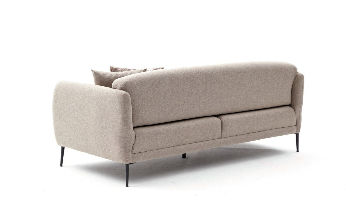 Canapea extensibilă Venus, 3 locuri, Diverse culori, 210x95x80 cm - Crem | SKU: 825BLC2753 | Canapea extensibilă Venus, 3 locuri, 210x95x80 cm, varianta Crem, produs pentru amenajarea locuinței, disponibil online în România la CasaMob
