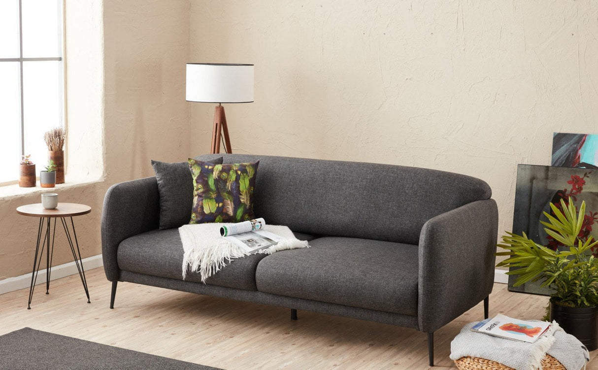 Canapea extensibilă Venus, 3 locuri, Diverse culori, 210x95x80 cm - Antracit | SKU: 825BLC2754 | Canapea extensibilă Venus, 3 locuri, 210x95x80 cm, varianta Antracit, produs pentru amenajarea locuinței, disponibil online în România la CasaMob