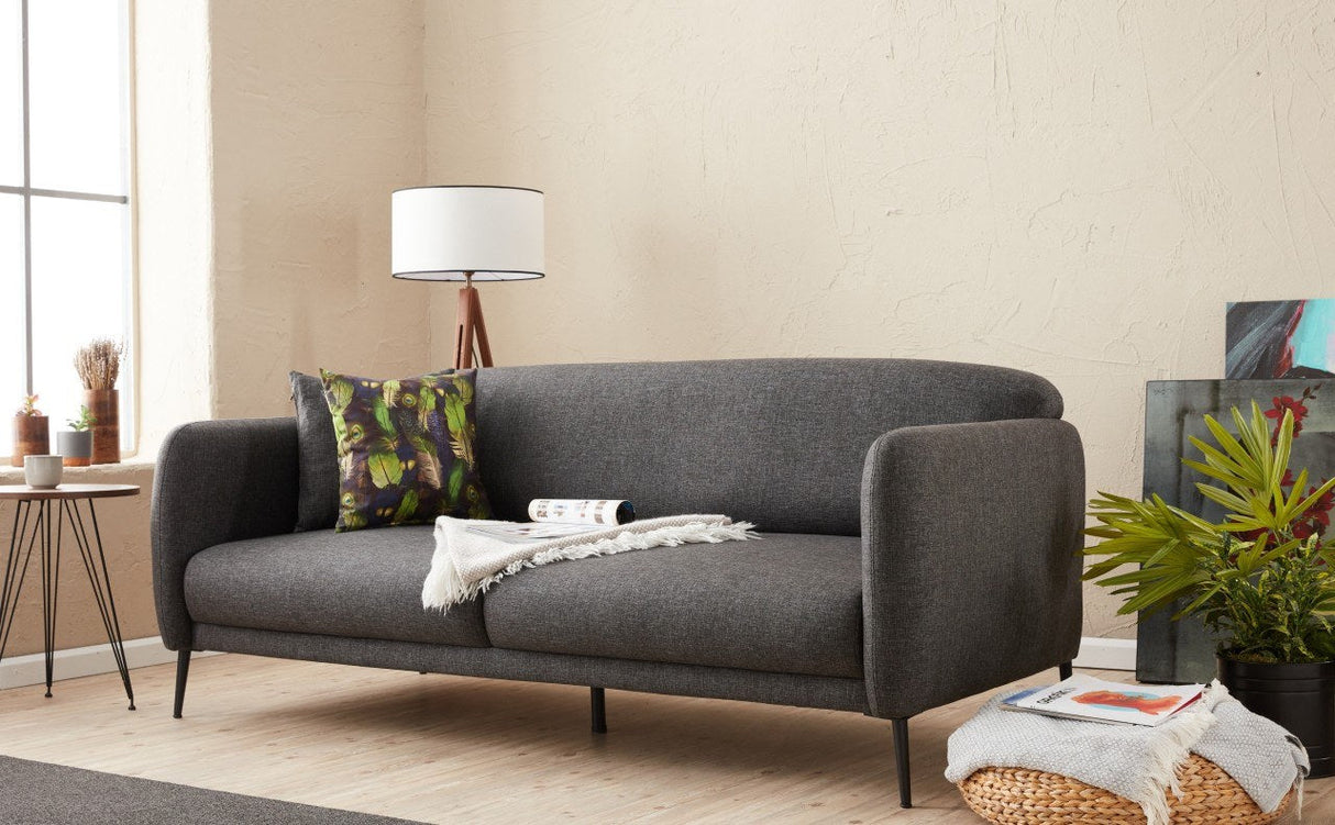 Canapea extensibilă Venus, 3 locuri, Diverse culori, 210x95x80 cm - Antracit | SKU: 825BLC2754 | Canapea extensibilă Venus, 3 locuri, 210x95x80 cm, varianta Antracit, produs pentru amenajarea locuinței, disponibil online în România la CasaMob
