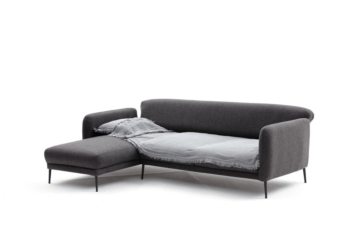 Canapea extensibilă Venus, Colț, Stânga, Diverse culori, 265x163x80 cm - Antracit | SKU: 825BLC2763 | Canapea extensibilă Venus, Colț, Stânga, 265x163x80 cm, varianta Antracit, produs pentru amenajarea locuinței, disponibil online în România la CasaMob