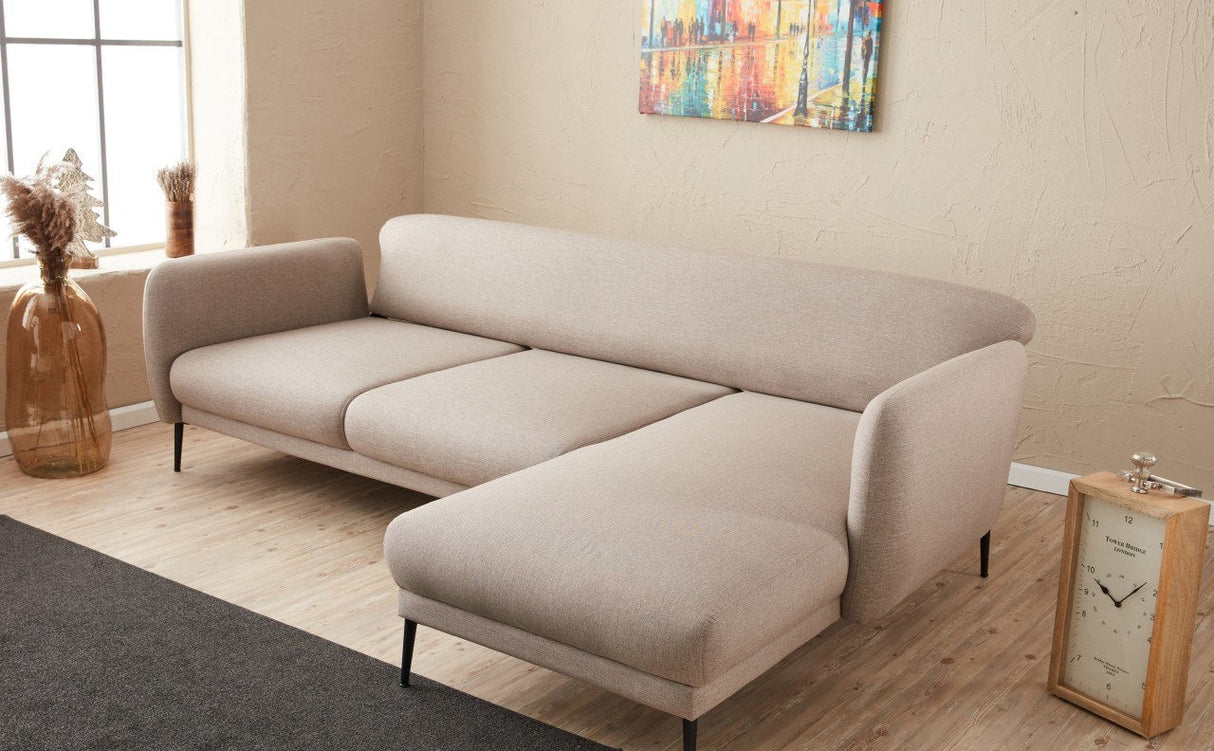 Canapea extensibilă Venus, Colț, Dreapta, Diverse culori, 265x163x80 cm - Crem | SKU: 825BLC2764 | Canapea extensibilă Venus, Colț, Dreapta, 265x163x80 cm, varianta Crem, produs pentru amenajarea locuinței, disponibil online în România la CasaMob