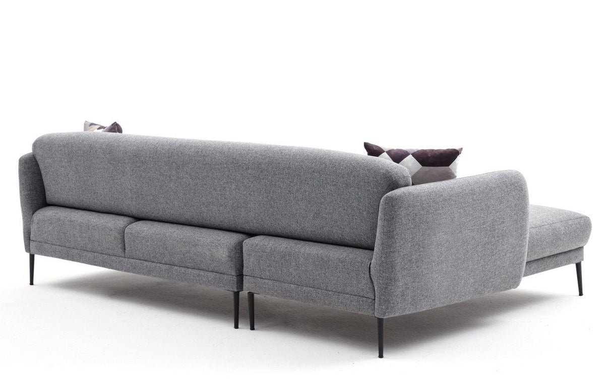 Canapea extensibilă Venus, Colț, Stânga, Diverse culori, 265x163x80 cm - Gri deschis | SKU: 825BLC2767 | Canapea extensibilă Venus, Colț, Stânga, 265x163x80 cm, varianta Gri deschis, produs pentru amenajarea locuinței, disponibil online în România la CasaMob