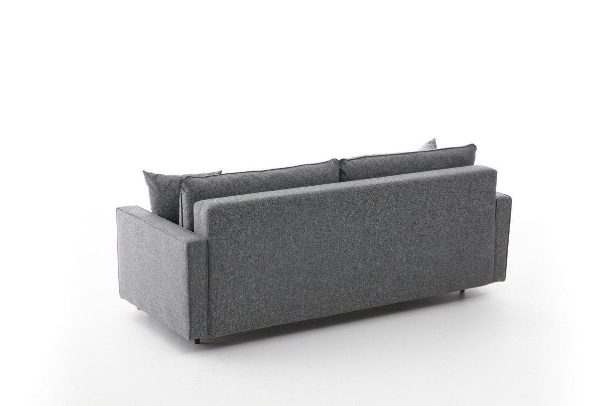 Canapea fixă Eva, Diverse culori, Diverse configurații, Diverse dimensiuni - Gri - 210x90x82 cm - 3 locuri | SKU: 825BLC2775 | Canapea fixă Eva, varianta Gri - 210x90x82 cm - 3 locuri, produs pentru amenajarea locuinței, disponibil online în România la CasaMob