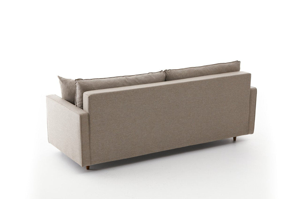 Canapea fixă Eva, Diverse culori, Diverse configurații, Diverse dimensiuni - Crem - 210x90x82 cm - 3 locuri | SKU: 825BLC2777 | Canapea fixă Eva, varianta Crem - 210x90x82 cm - 3 locuri, produs pentru amenajarea locuinței, disponibil online în România la CasaMob