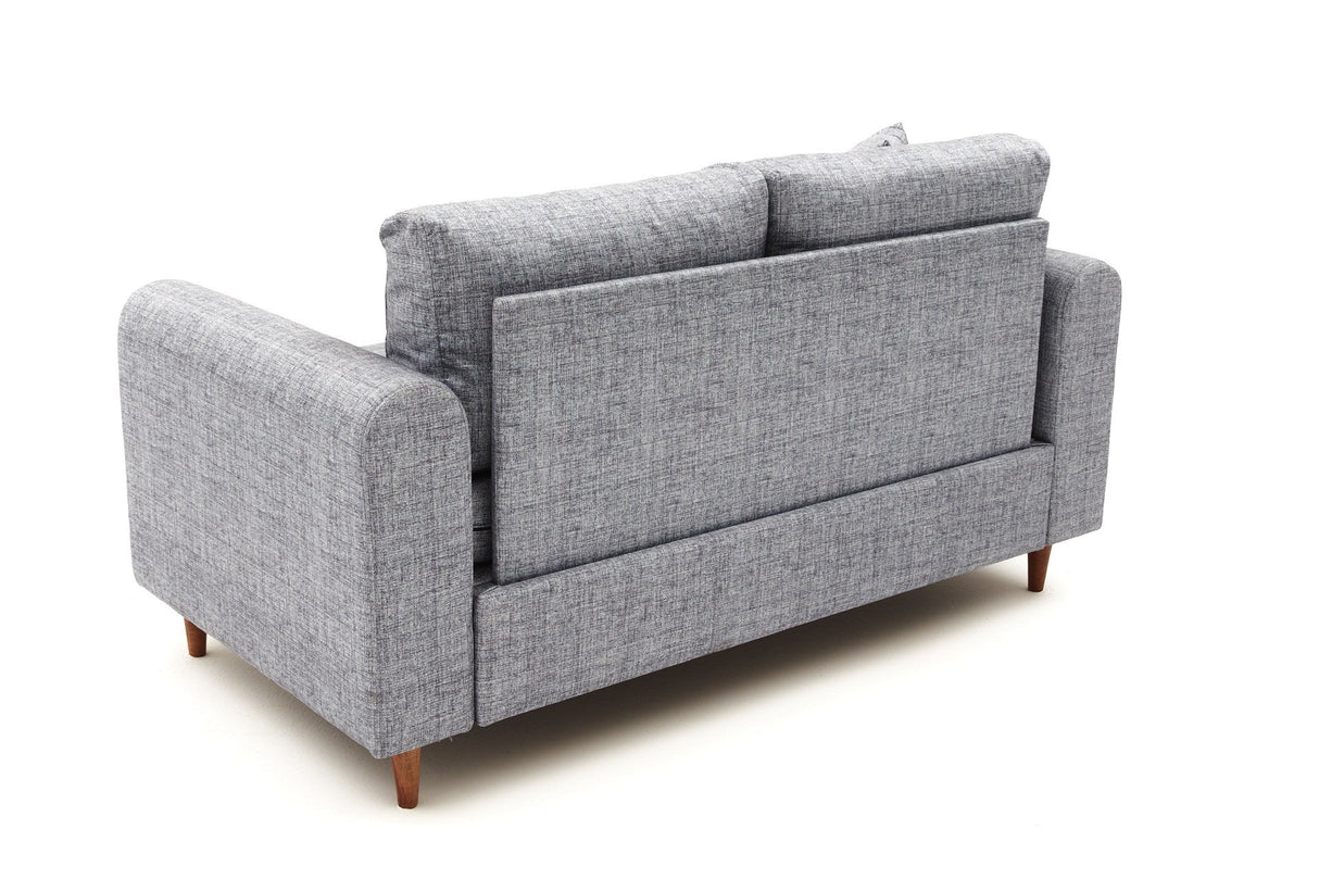 Canapea fixă Salem, Diverse culori, Diverse configurații, Diverse dimensiuni - Gri - 154x83x86 cm - 2 locuri | SKU: 825BLC2840 | Canapea fixă Salem, varianta Gri - 154x83x86 cm - 2 locuri, produs pentru amenajarea locuinței, disponibil online în România la CasaMob