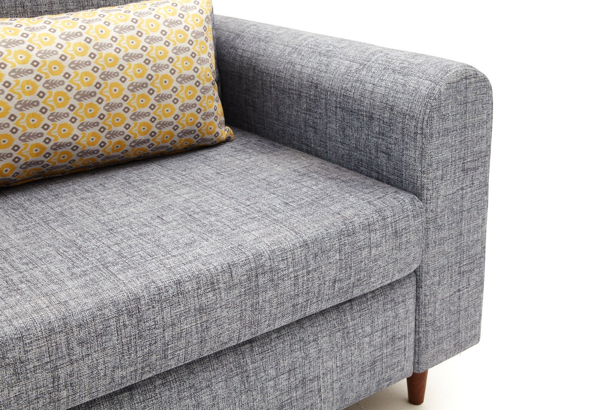 Canapea fixă Salem, Diverse culori, Diverse configurații, Diverse dimensiuni - Gri - 154x83x86 cm - 2 locuri | SKU: 825BLC2840 | Canapea fixă Salem, varianta Gri - 154x83x86 cm - 2 locuri, produs pentru amenajarea locuinței, disponibil online în România la CasaMob