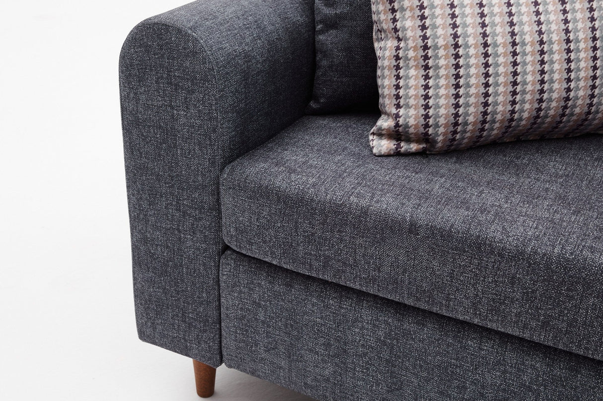 Canapea fixă Salem, Diverse culori, Diverse configurații, Diverse dimensiuni - Antracit - 211x83x86 cm - 3 locuri | SKU: 825BLC2845 | Canapea fixă Salem, varianta Antracit - 211x83x86 cm - 3 locuri, produs pentru amenajarea locuinței, disponibil online în România la CasaMob